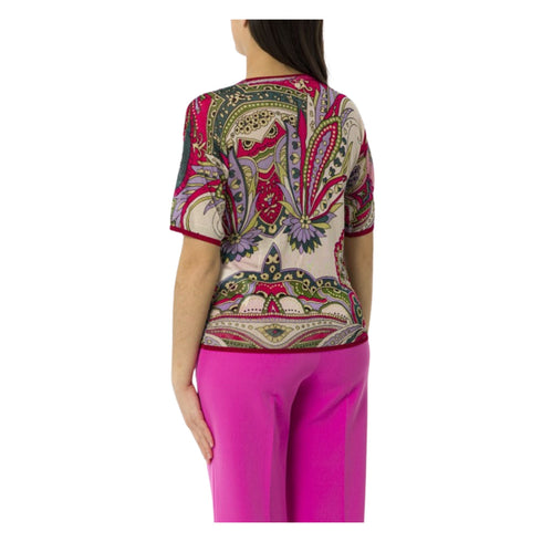 Liu Jo Maglia Maglia Donna con fantasia multicolore S - Francavilla Moda