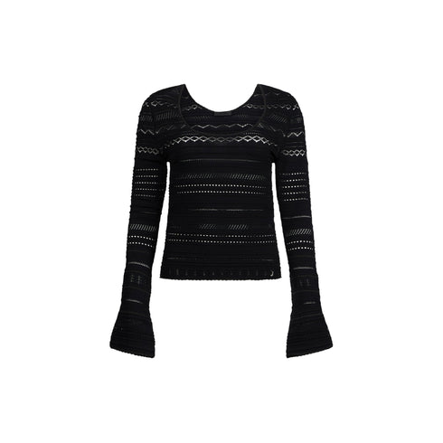 Liu Jo Maglia Maglia Donna con polsini a campanella S - Francavilla Moda