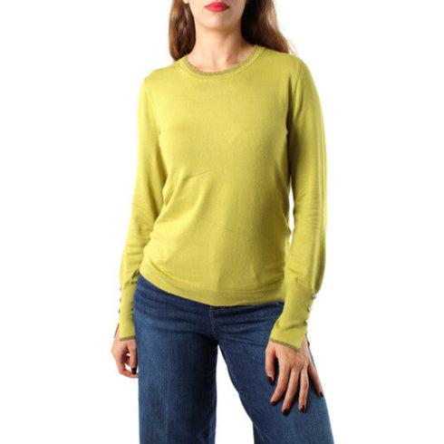 Liu Jo Maglia Maglia Donna con scollo lavorato S A24 - LIU.JOWF4574MS49I - 60540 - S - Francavilla Moda