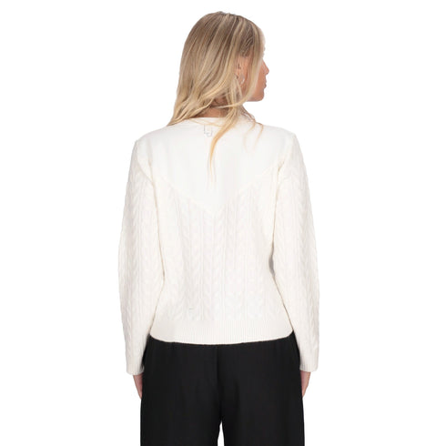 Liu Jo Maglia Maglia Donna con trass e perle decorative S - Francavilla Moda