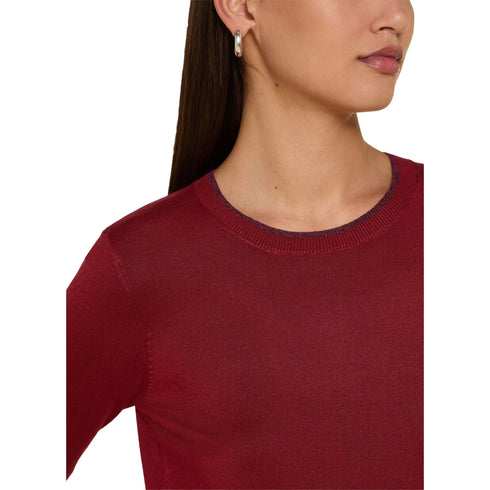 Liu Jo Girocollo Maglia Donna girocollo lurex S - Francavilla Moda