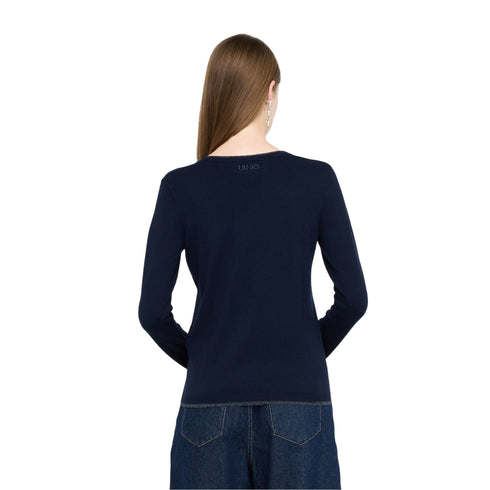 Liu Jo Girocollo Maglia Donna girocollo lurex S A25-LIU.JOMF5226MS49I-93932-S - Francavilla Moda