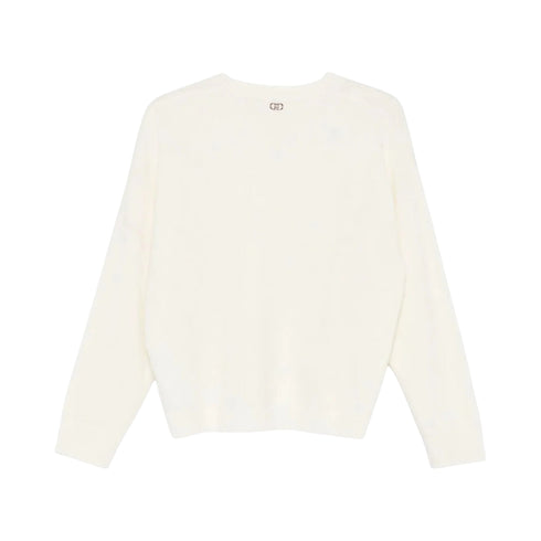 Liu Jo Pullover Maglia Donna motivo cut - out frontale XS A25-LIU.JOMF5039MS009-10701-XS - Francavilla Moda