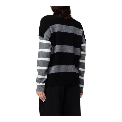 Liu Jo Pullover Maglia Donna rigata in lana XS - Francavilla Moda