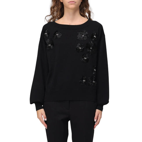 Liu Jo Maglia Maglia Donna scollo a barchetta S A25-LIU.JOCF5271MA96E-M9799-S - Francavilla Moda