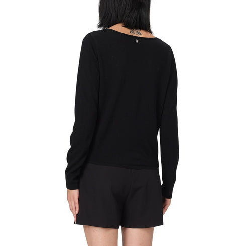 Liu Jo Maglia Maglia Donna scollo V con collana S - Francavilla Moda