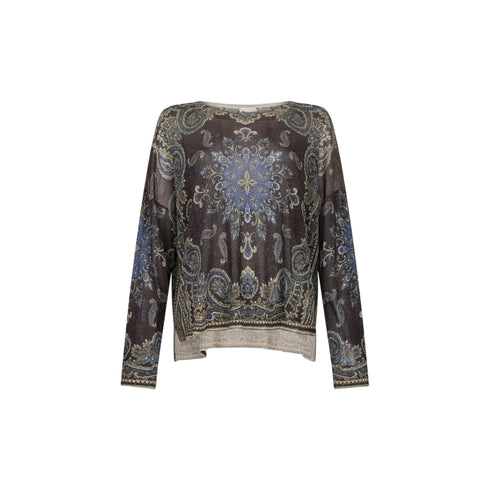 Liu Jo Maglia Maglia Donna taglio morbido con stampa S - Francavilla Moda