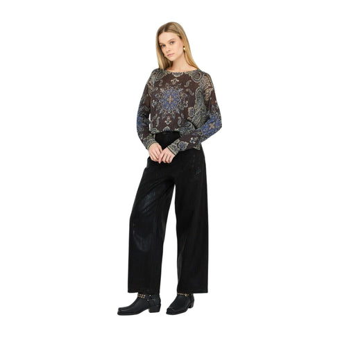 Liu Jo Maglia Maglia Donna taglio morbido con stampa S - Francavilla Moda