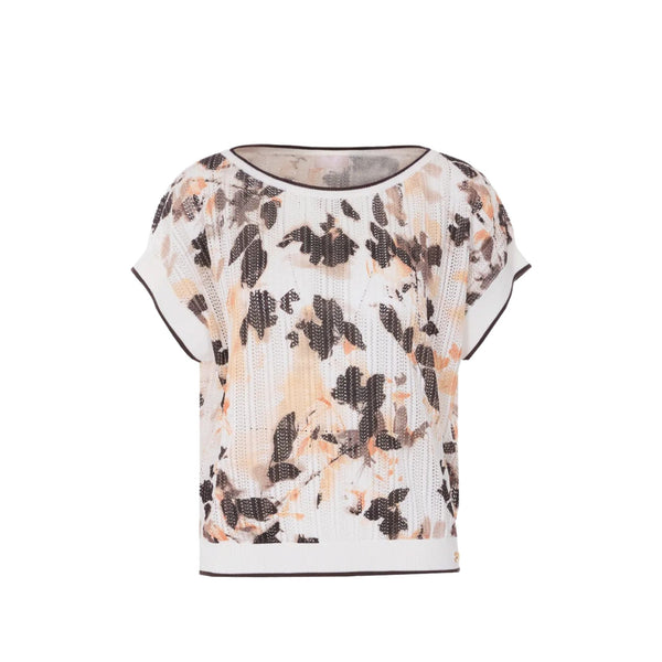 Liu Jo Maglia Maglia Donna traforata a manica corta S - Francavilla Moda