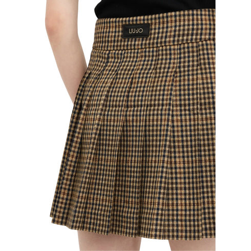 Liu Jo Gonna corta Minigonna a pieghe 40 - Francavilla Moda