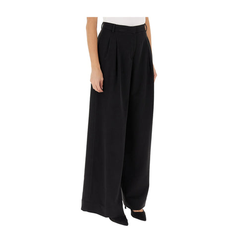 Liu Jo Pantaloni Pantalone Donna a palazzo con pences 40 - Francavilla Moda