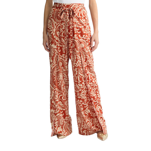 Liu Jo Pantaloni Pantalone Donna con stampa paisley 40 - Francavilla Moda