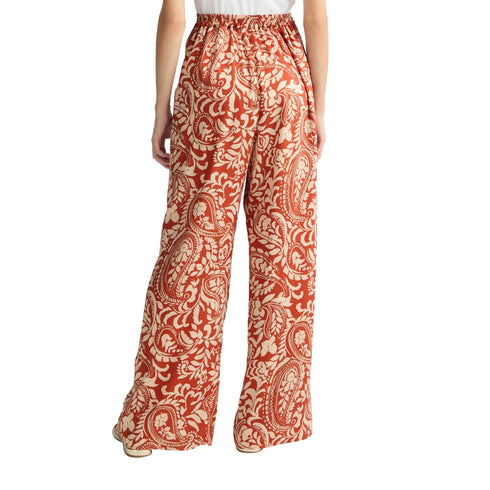 Liu Jo Pantaloni Pantalone Donna con stampa paisley 40 - Francavilla Moda