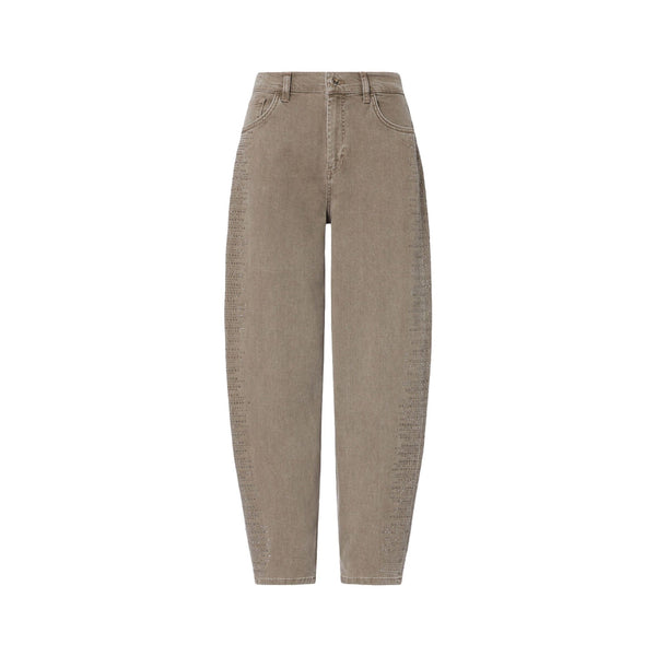 Liu Jo Pantalone Pantalone Donna con strass applicati 26 A26-LIU.JOUF6107T778A-81112-26 - Francavilla Moda