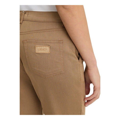 Liu Jo Pantaloni Pantalone Donna cropped a vita alta 26 - Francavilla Moda