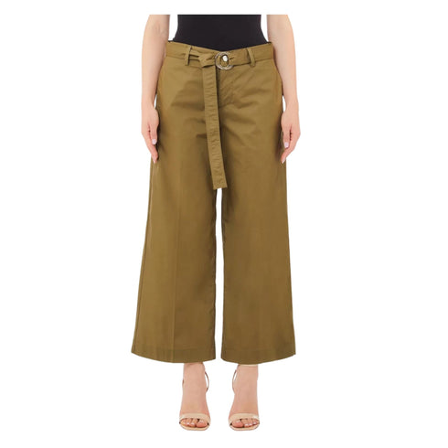 Liu Jo Pantaloni Pantalone Donna cropped Belt 26 - Francavilla Moda