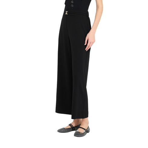 Liu Jo Pantaloni Pantalone Donna cropped con cinta 40 - Francavilla Moda