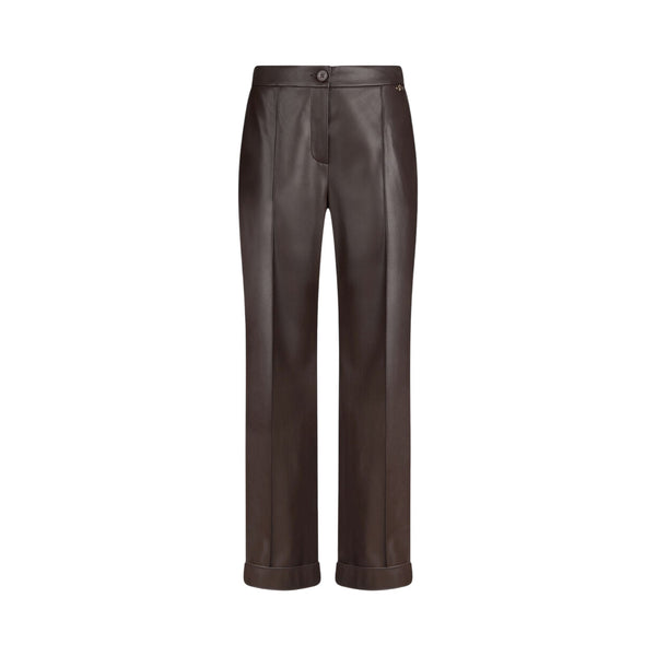 Liu Jo Pantaloni Pantalone Donna effetto pelle con elastico 40 - Francavilla Moda