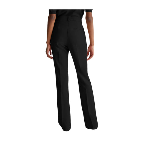 Liu Jo Pantaloni Pantalone Donna flare a vita alta Nero - Francavilla Moda