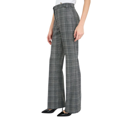 Liu Jo Pantaloni Pantalone Donna flare con interventi lurex 40 A25 - LIU.JOCF5376T073A - M9847 - 40 - Francavilla Moda