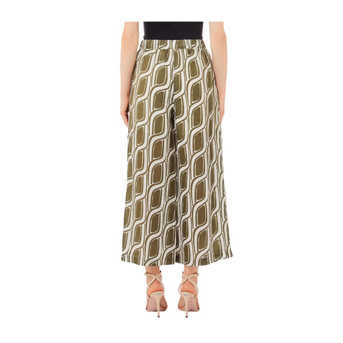 Liu Jo Pantaloni Pantalone Donna in Ramiè ampio 40 - Francavilla Moda