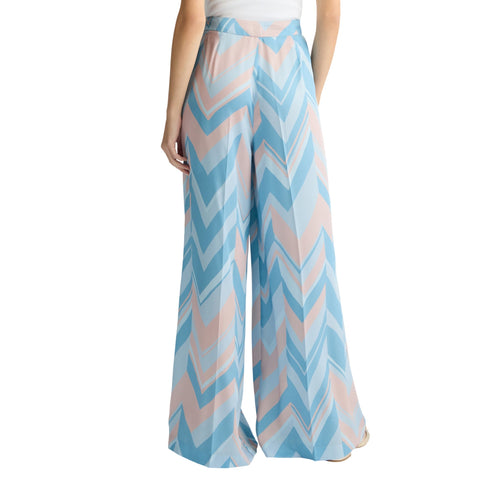 Liu Jo Pantaloni Pantalone Donna in twill stampato 40 P25 - LIU.JOCA5353TS531 - M9314 - 40 - Francavilla Moda