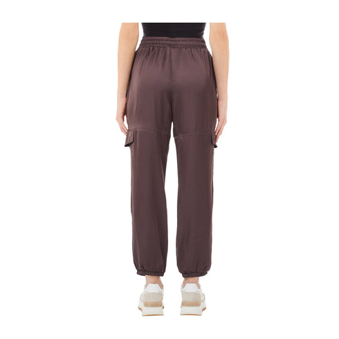 Liu Jo Pantaloni Pantalone Donna joggers modello cargo Moro - Francavilla Moda