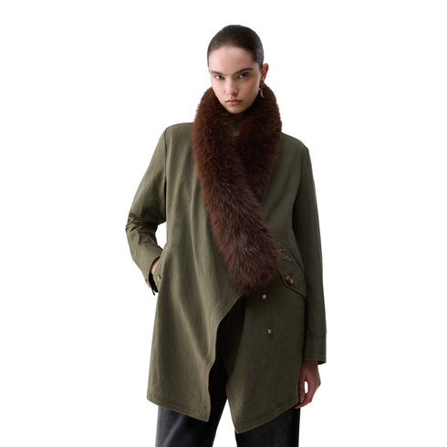 Liu Jo Parka medio Parka Donna medio con pelliccia 40 - Francavilla Moda