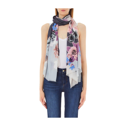 LIU JO Pashmina Pashmina Donna Flower Ramage UNI P25 - LIU.JO2A5047T0300 - 22222 - UNI - Francavilla Moda