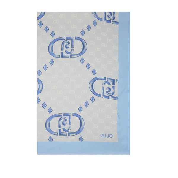 LIU JO Pashmina Pashmina Donna Logo Sketch UNI - Francavilla Moda