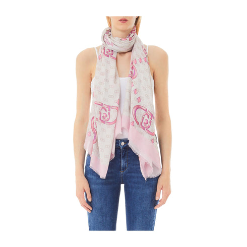 LIU JO Pashmina Pashmina Donna Logo Sketch UNI P25 - LIU.JO2A5029T0300 - 53920 - UNI - Francavilla Moda