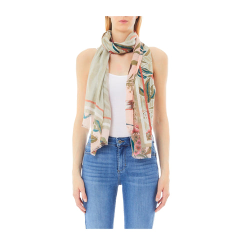 LIU JO Pashmina Pashmina Donna Summer Flower UNI - Francavilla Moda
