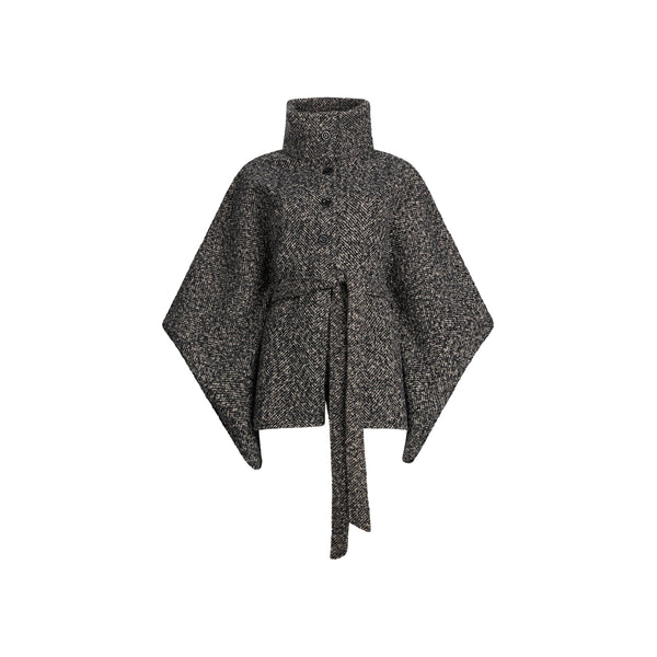 Liu Jo Poncho Poncho Donna a kimono con cintura UNI - Francavilla Moda