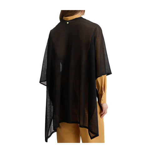 Liu Jo Poncho Poncho Donna in maglia maniche 3/4 UNI P25 - LIU.JO2A5007M0300 - 22222 - UNI - Francavilla Moda