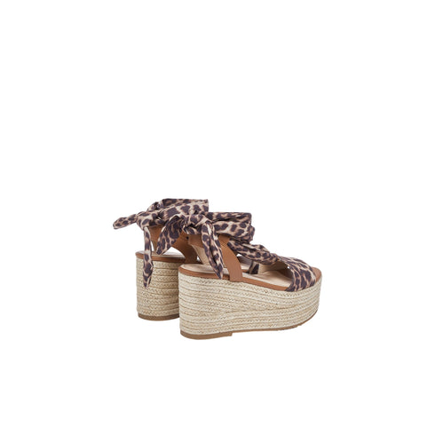 Liu Jo Sandalo Sandali Donna a foulard con zeppa 36 P26-LIU.JOSA6087TX133-S4057-36 - Francavilla Moda