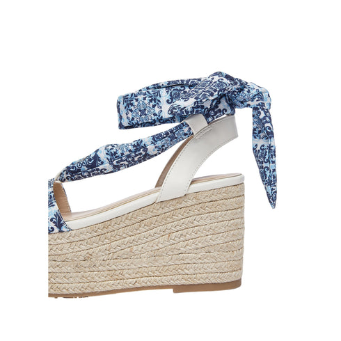 Liu Jo Sandalo Sandali Donna a foulard con zeppa 36 P26-LIU.JOSA6087TX133-S4057-36 - Francavilla Moda