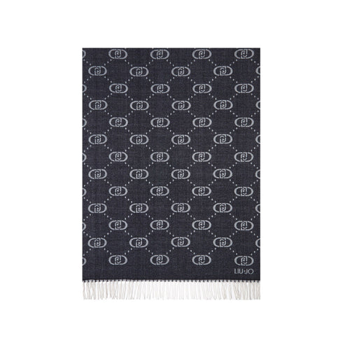 Liu Jo Sciarpa Sciarpa Donna Jacquard Monogram Grigio chiaro A24 - LIU.JO2F4004T0300 - 71502 - UNI - Francavilla Moda
