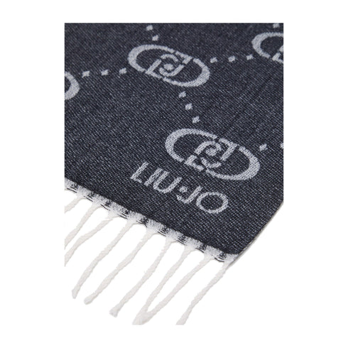 Liu Jo Sciarpa Sciarpa Donna Jacquard Monogram Grigio chiaro A24 - LIU.JO2F4004T0300 - 71502 - UNI - Francavilla Moda