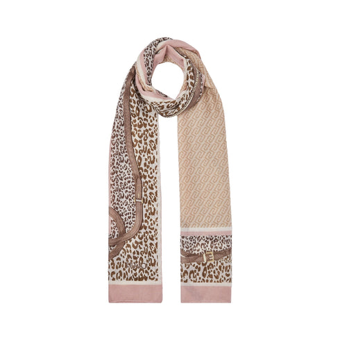 Liu Jo Stola Stola animalier Donna con stampa cinturini UNI A26-LIU.JO2F6063T2745-41310-UNI - Francavilla Moda