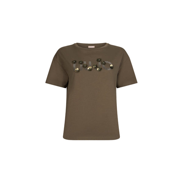 Liu Jo T-shirt T-shirt con applicazioni gioiello sul logo XS - Francavilla Moda