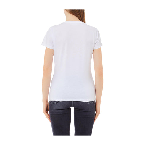 LIU JO T-shirt T-shirt Donna a maniche corte con stampa Bianco P25 - LIU.JOWA5343JS923 - M9518 - XS - Francavilla Moda