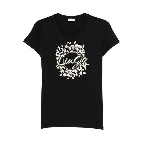Liu Jo T-shirt T-shirt Donna con decoro frontale XS P26-LIU.JOWA6493JS923-T9354-XS - Francavilla Moda