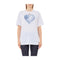 LIU JO T-shirt T-shirt Donna con stampa a cuore Bianco - Francavilla Moda