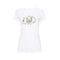 Liu Jo T-shirt T-shirt Donna con stampa e paillettes Bianco - Francavilla Moda