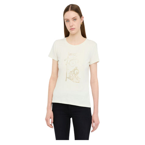 Liu Jo T-shirt T-shirt Donna con stampa frontale XS - Francavilla Moda
