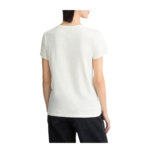 Liu Jo T-shirt T-shirt Donna con stampa logo strass XS P25 - LIU.JOTA5170JS923 - M9282 - XS - Francavilla Moda