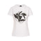 Liu Jo T-shirt T-shirt Donna con stampa strass Bianco nero - Francavilla Moda