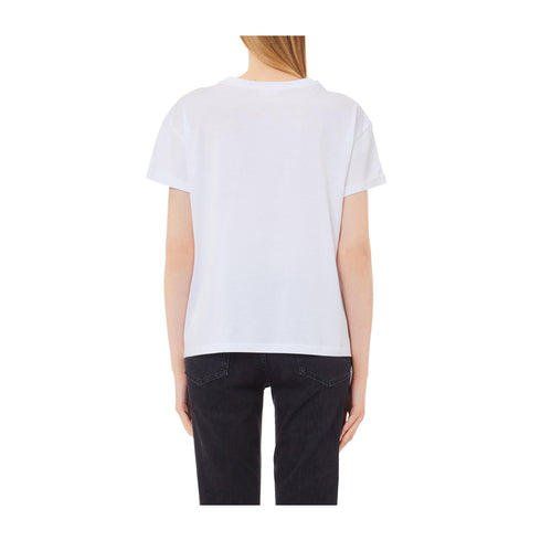 LIU JO T-shirt T-shirt Donna con taschino finto Bianco - Francavilla Moda