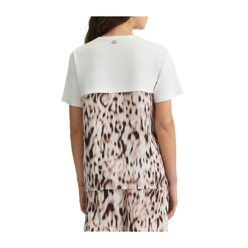 Liu Jo T-shirt T-shirt Donna cut out maculata S - Francavilla Moda