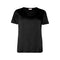 Liu Jo T-shirt T-shirt Donna in raso con spacchetti Nero - Francavilla Moda